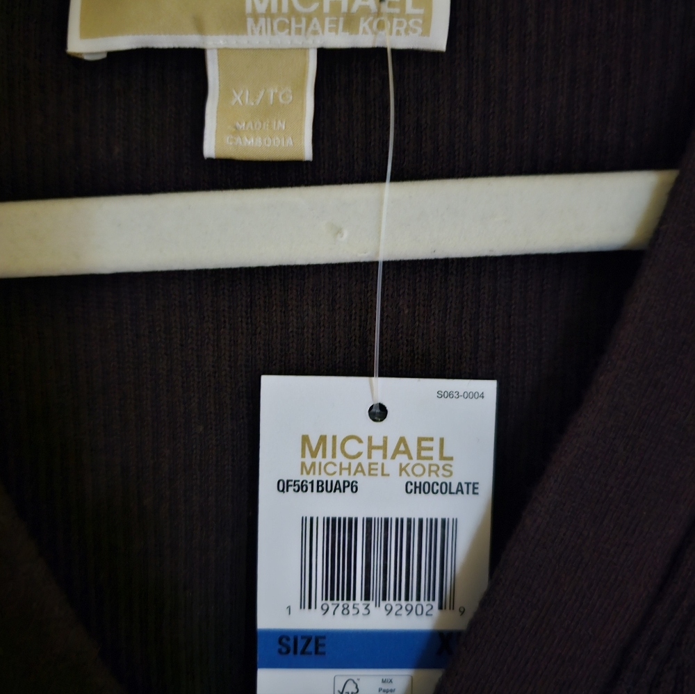 Michael Kors Double Zip Cardigan - Picture 7 of 7